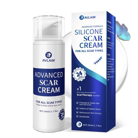 Imagem de Creme para cicatrizes em gel Rvlaim Advanced Silicone 50g