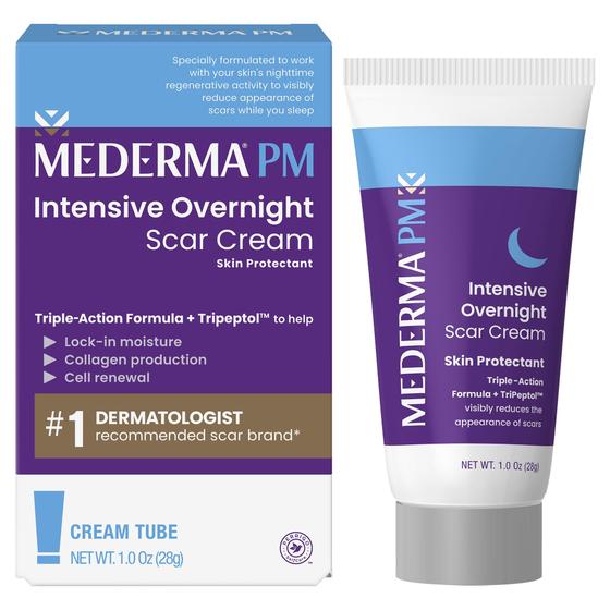 Imagem de Creme para Cicatrizes Mederma PM Intensive Overnight - 28ml