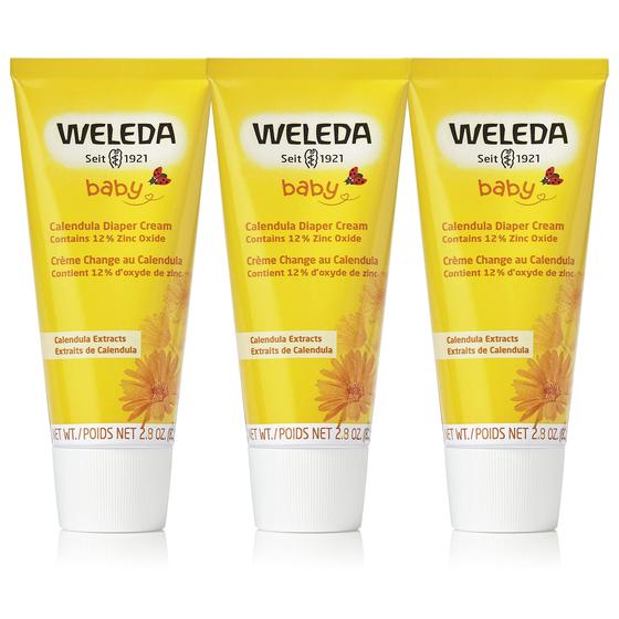 Imagem de Creme para fraldas Weleda Baby Calendula 85 ml (pacote com 3)