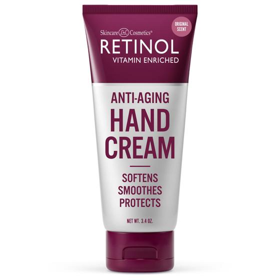 Imagem de Creme para Mãos com Retinol Antienvelhecimento - Fórmula Rica e Aveludada com Vitamina A
