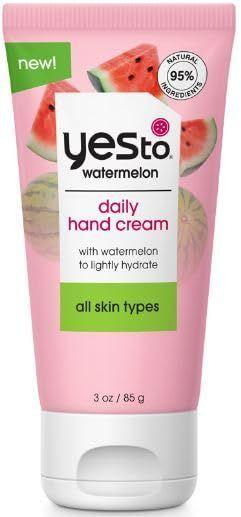 Imagem de Creme para mãos Yes To Watermelon, hidratante diário, 90ml, vegano