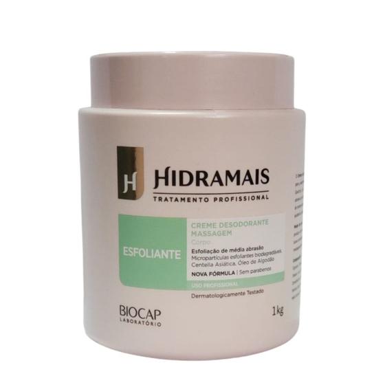 Imagem de Creme Para Massagem Esfoliante Média Abrasão 1KG Hidramais