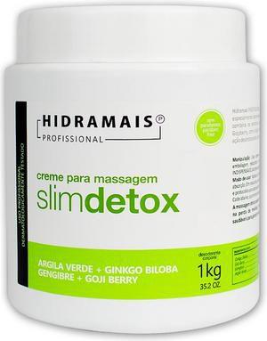 Imagem de Creme para massagem slim detox hidramais profissional 1kg