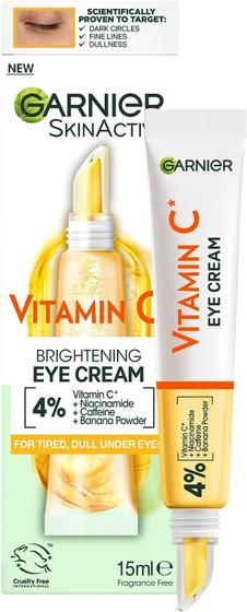 Imagem de Creme para Olhos Garnier Brightening com Vitamina C 4% - 15ml