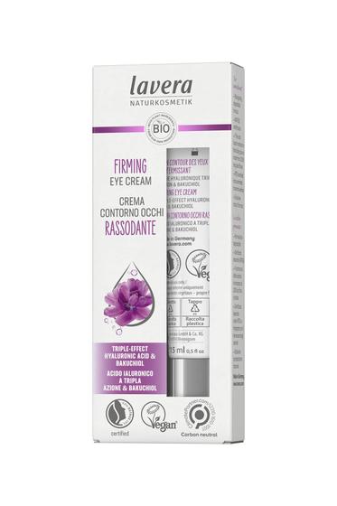 Imagem de Creme para os olhos lavera Organic Firming com Ácido Hialurônico 15mL