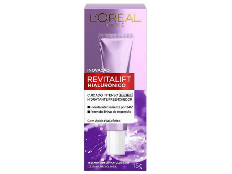 Imagem de Creme para os Olhos Revitalift Hialurônico - Loreal Paris 15g