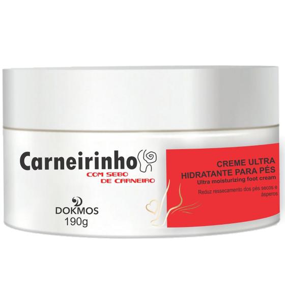 Imagem de Creme Para Os Pés Carneirinho Ureia Sebo De Carneiro Dokmos