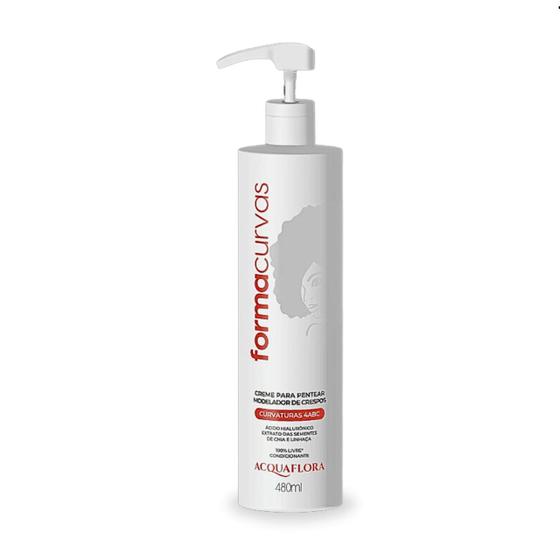 Imagem de Creme Para Pentear Acquaflora Forma Curvas - 4ABC 480ml