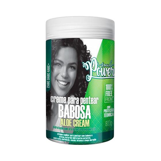 Imagem de Creme Para Pentear Babosa Aloe Cream Soul Power