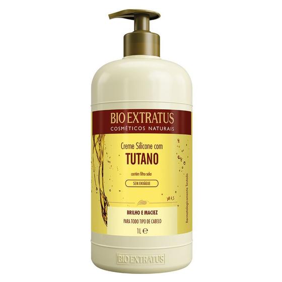 Creme Para Pentear Bio Extratus Silicone Com Tutano 1L - Desembaraçante ...