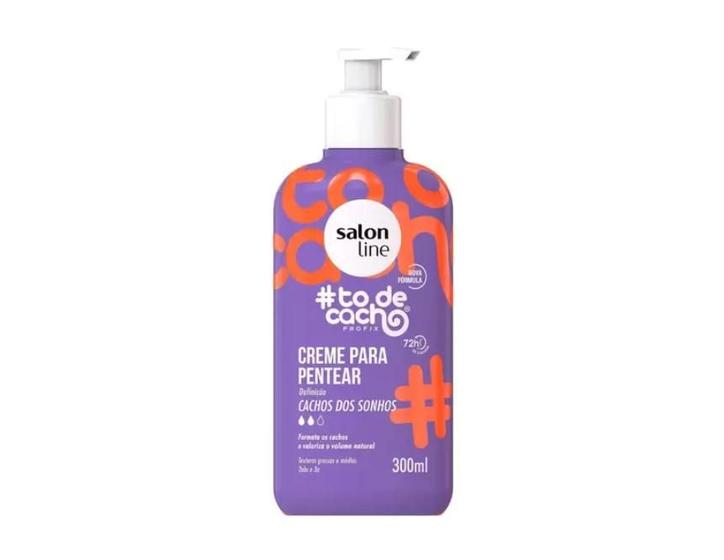 Imagem de Creme Para Pentear Cachos dos Sonhos Salon Line 300Ml