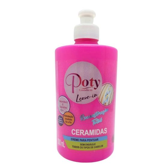 Imagem de Creme para Pentear Ceramidas Poty 300 ml