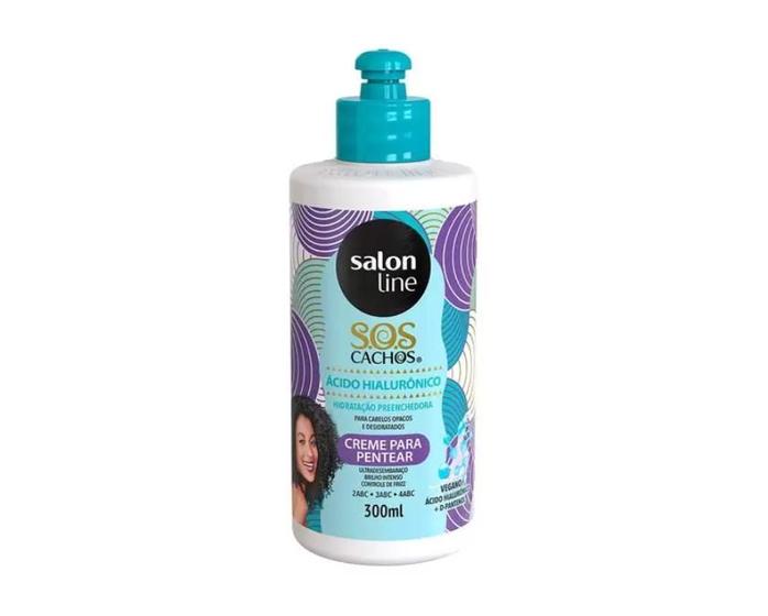 Imagem de Creme Para Pentear Da Salon Line OS Cachos Ácido Hialurônico 300ml