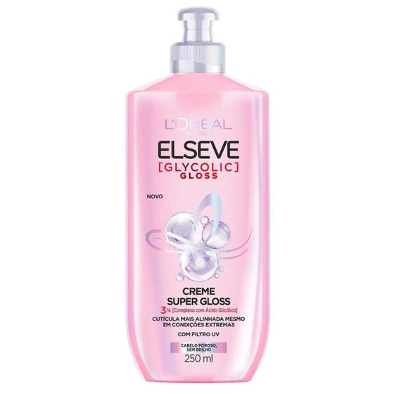 Imagem de Creme para Pentear Elseve Glycolic Gloss 250ml