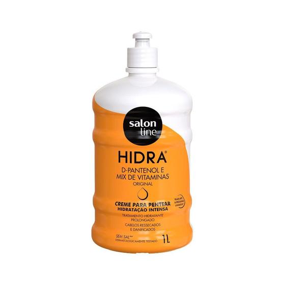 Imagem de Creme para Pentear Hidra Hidratação Intensa Salon Line 1 Litro