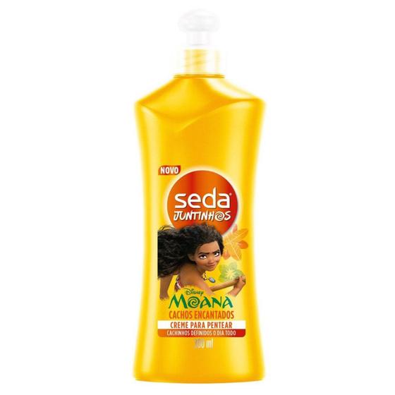 Imagem de Creme para Pentear Infantil Seda Juntinhos Moana Cachos Encantados com 300ml