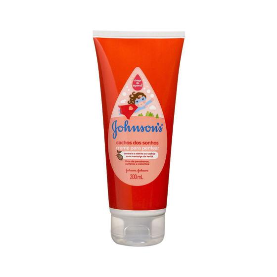 Imagem de Creme Para Pentear Johnson'S Cachos Dos Sonhos 200Ml