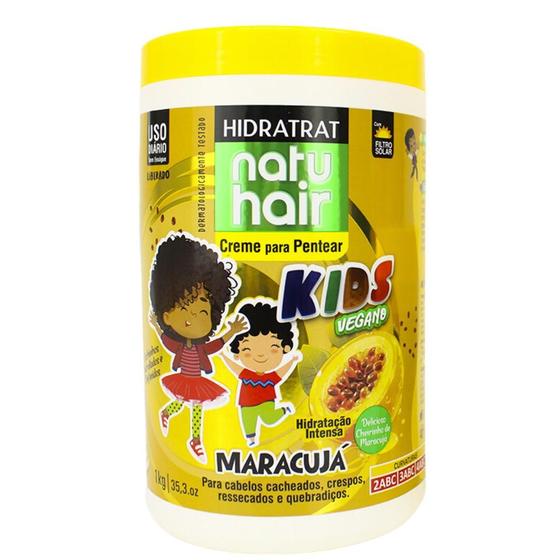 Imagem de Creme para pentear Kids Maracujá Natuhair 1kg