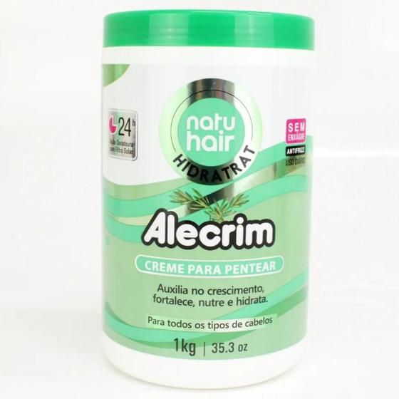 Imagem de Creme para Pentear Natuhair Alecrim Hidratrat 1kg