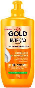 Imagem de Creme para Pentear Niely Gold Óleo de Coco + 13 Aminoácidos 250g