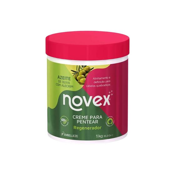 Imagem de Creme Para Pentear Novex 1kg Azeite de Oliva e Alecrim