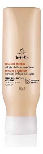 Imagem de Creme para Pentear Nutritivo Tododia Pêssego e Amêndoa 180 ml