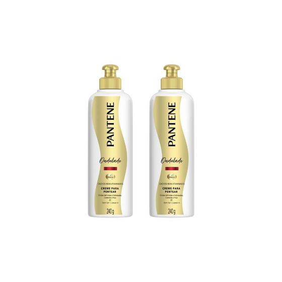 Imagem de Creme Para Pentear Pantene 240G Hidra-Vit Ondul - Kit C/2Un