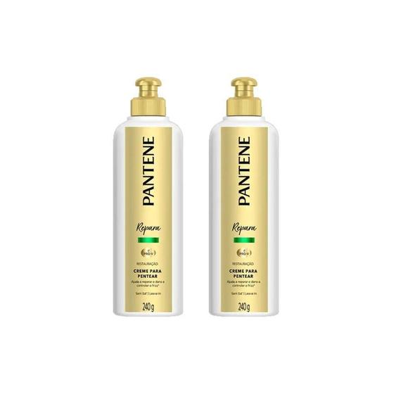 Imagem de Creme Para Pentear Pantene 240G Restauraçao - Kit Com 2Un