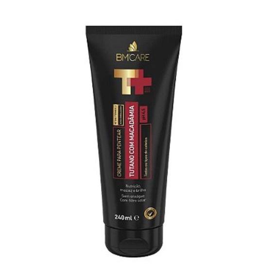 Imagem de Creme para Pentear para Cabelos Ressecados e Sem Vida BARROMINAS Tutano com Macadâmia 240ml