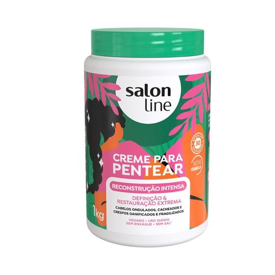 Imagem de Creme Para Pentear Salon Line 1kg Reconstrução Intensa