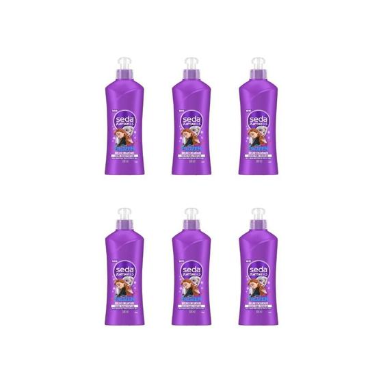 Imagem de Creme Para Pentear Seda 300Ml Junts Brilho Encant-Kit C/6Un