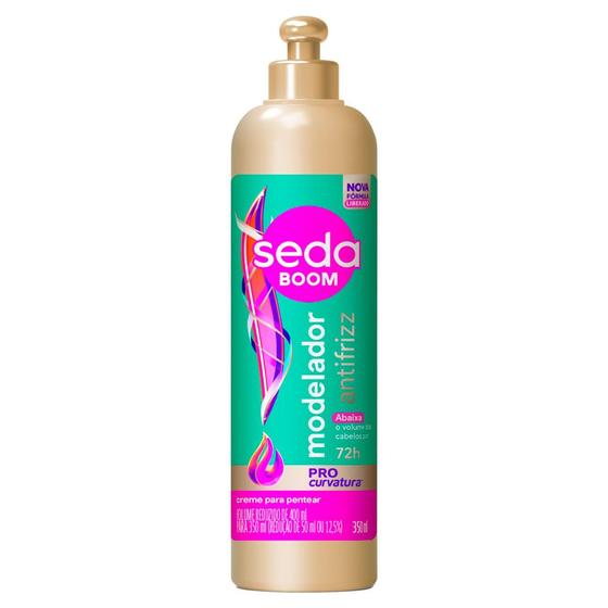 Imagem de Creme para Pentear Seda Boom Modelador Antifrizz 350ml