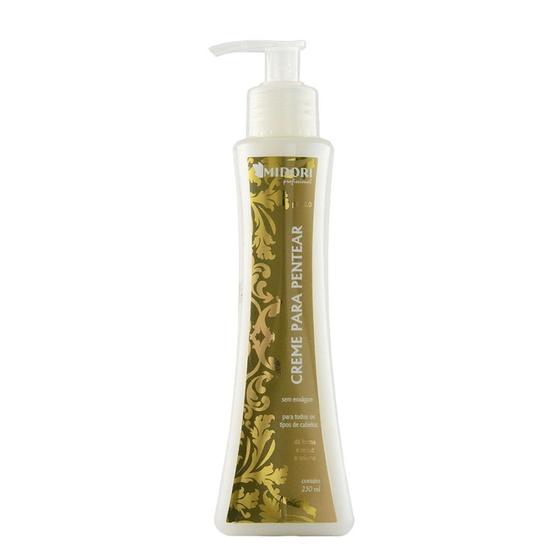Imagem de Creme Para Pentear Sem Enxágue 250ml Midori Profissional