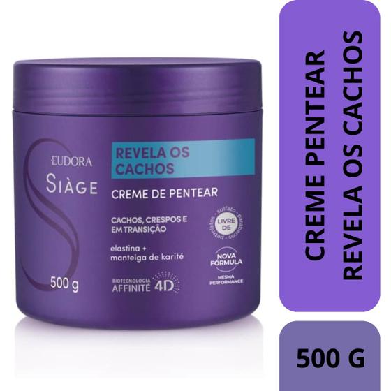 Imagem de Creme Para Pentear Siàge Revela Os Cachos 500g