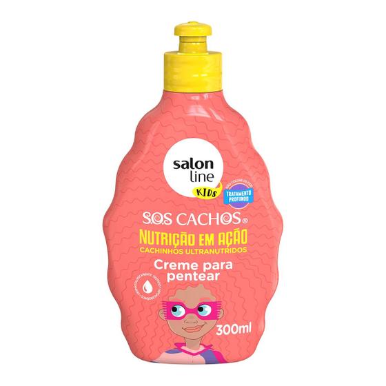 Imagem de Creme Para Pentear SOS Cachos Kids Nutrição em Ação 300ml