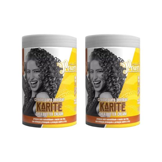 Imagem de Creme Para Pentear Soul Power 800ml Karit Shea But Cream-2un