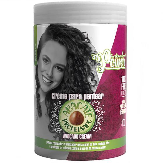 Imagem de Creme para Pentear Soul Power Abacate Proteinado 800g