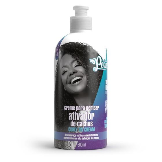 Imagem de Creme para Pentear Soul Power Curly On Cream Ativador de Cachos 500ml