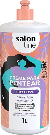 Imagem de Creme Para Pentear Super Leve Salon Line 1L