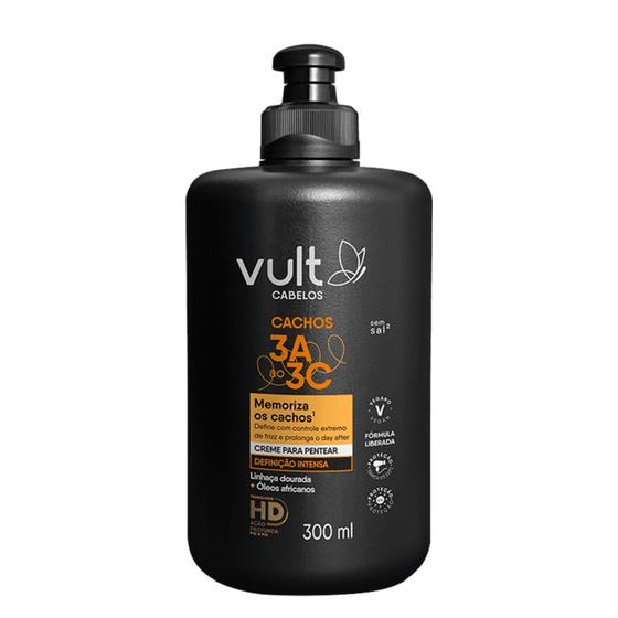 Imagem de Creme Para Pentear Vult Definição Intensa Cachos 300ml