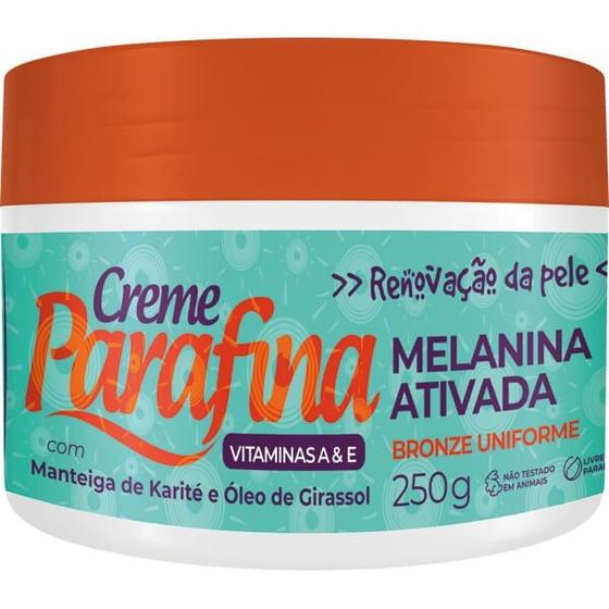 Imagem de Creme Parafina Vita. A & E 250g Melanina Ativa - Dermacream