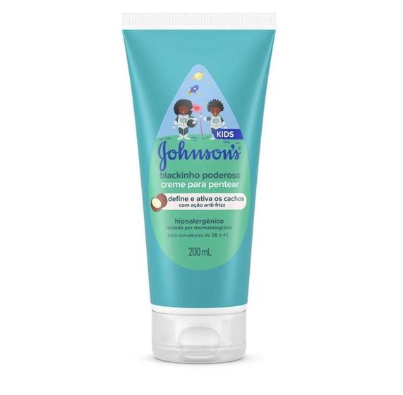 Imagem de CREME PENTEAR JOHNSON&ampJOHNSON BLACKINHO PODER 200ML