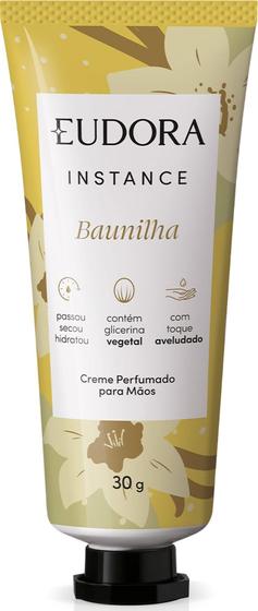 Imagem de Creme Perfumado para Mãos Instance Baunilha 30ml