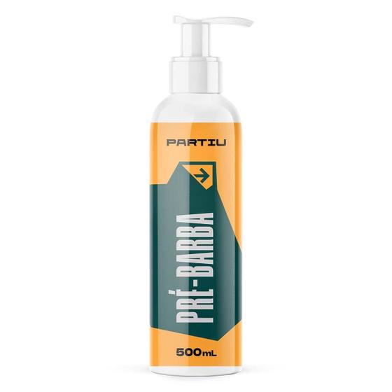 Imagem de Creme Pré Barba Transparente Profissional 500G Vigor Partiu