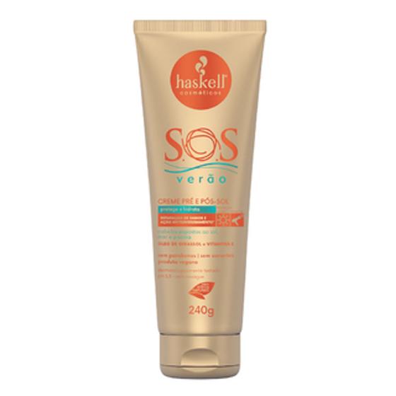 Imagem de Creme Pré e Pós Sol S.O.S Verão 240g - Haskell
