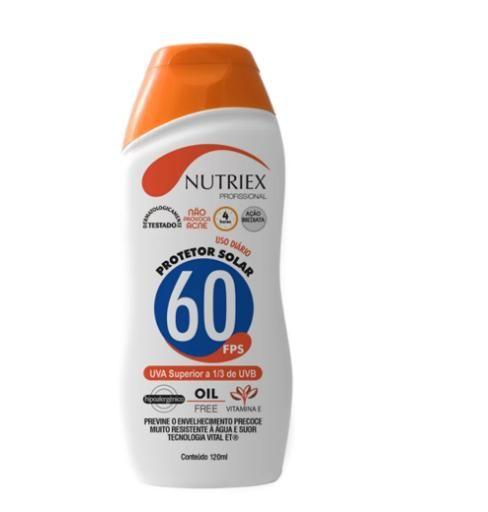 Imagem de Creme protetor solar fps 60 120ml nutriex