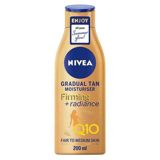 Imagem de Creme Reafirmante NIVEA Q10 Firming + Radiance Gradual Tan - 200ml