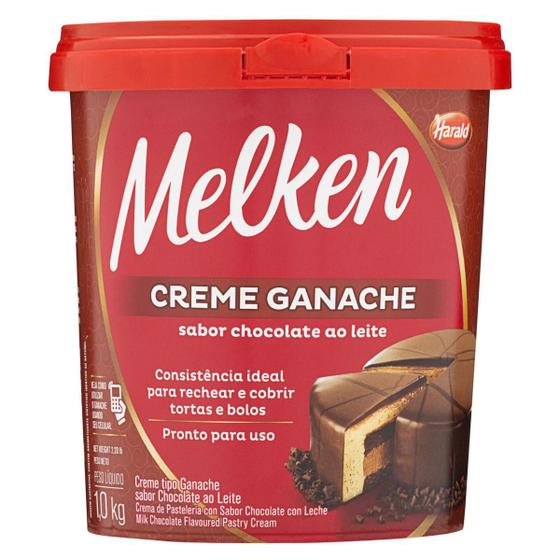 Imagem de CREME RECHEIO GANACHE HARALD MELKEN 1kg AO LEITE