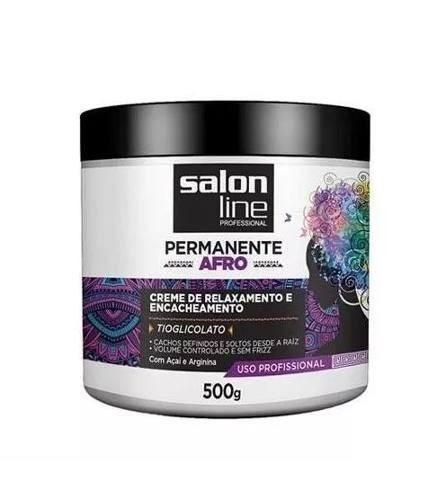 Imagem de Creme Relaxante E Encacheamento Afro Salon Line 500g