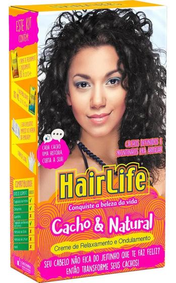 Imagem de Creme Relaxante Hairlife Cacho & Natural Kit